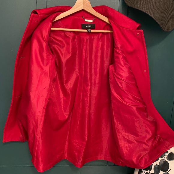 Red Peacoat in Small - Picture 4 of 12